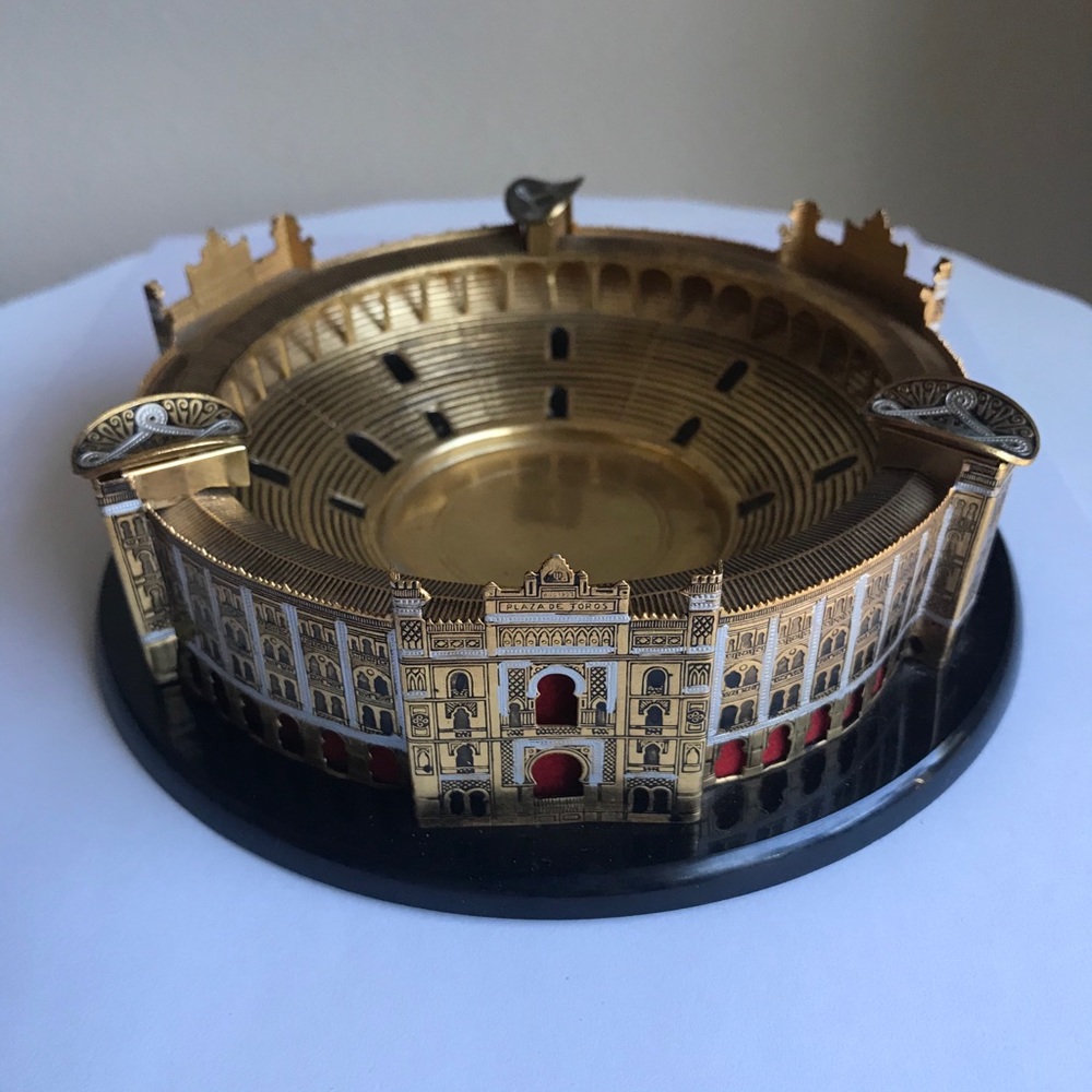 Ashtray Vintage BullRing Spanish Souvenir